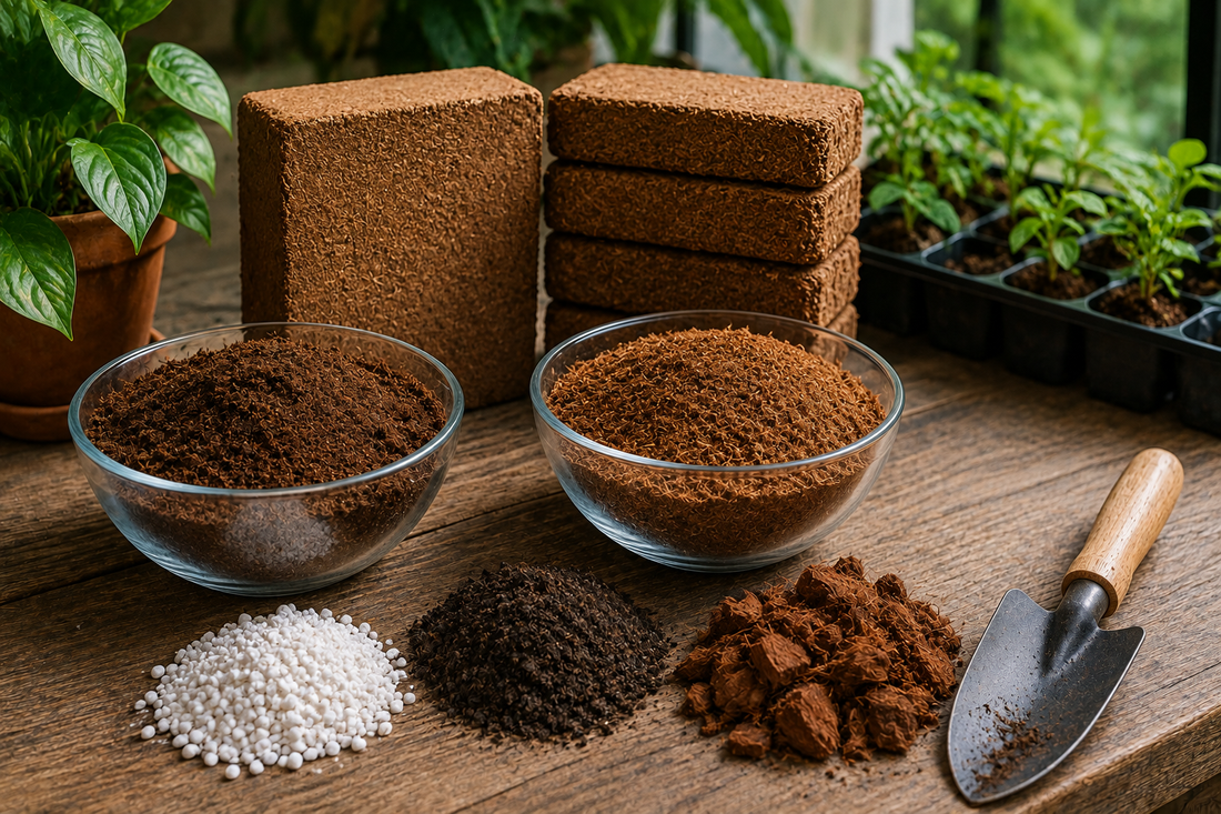 Cocopeat mi Torf mu? Farkı Nedir, Hangisi Ne Zaman Kullanılır