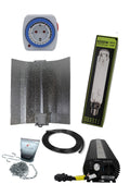 1000 W elektronik balastlı HPS set – yüksek güçlü dimerli balast ve sodyum ampullü reflektör