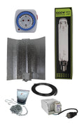 1000 W Foton balastlı HPS set – büyük balast kiti, yüksek güçlü sodyum ampul ve geniş reflektör