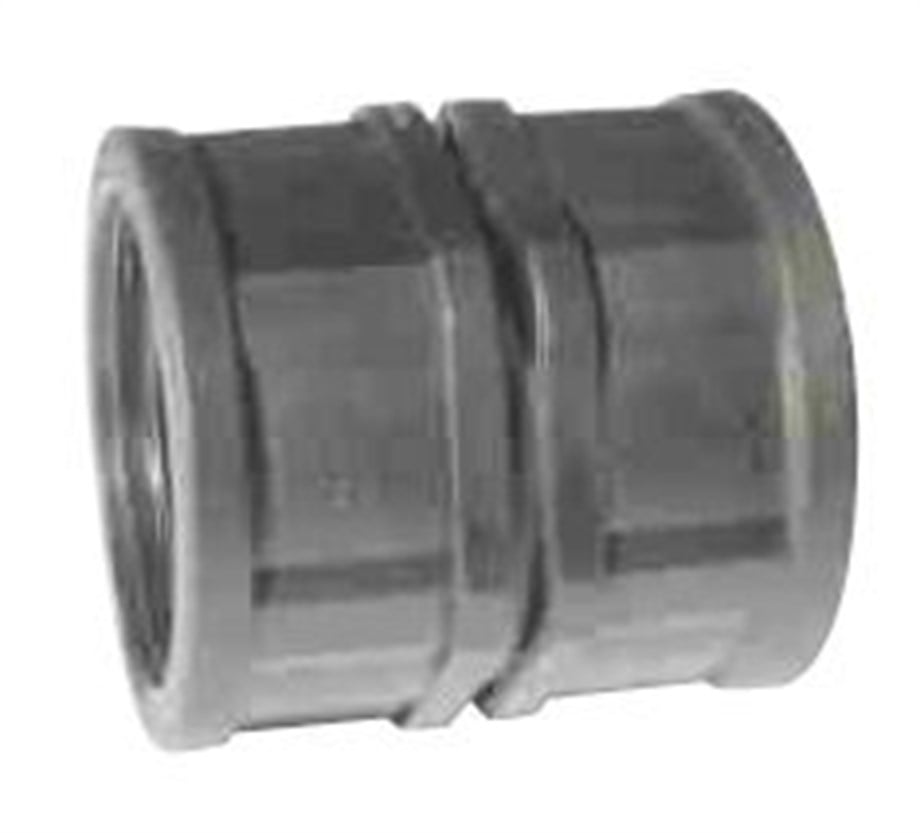 Palaplast Çift İç Dişli Muf – 1/2", 3/4", 1" Eşit Ölçü Dişli Birleştirici, 5'li Paket