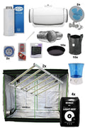 240x120x200 cm Pro kabin seti – uzun kabin, iki yüksek verimli LED panel ve sessiz fan seti