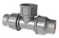 Palaplast Somunlu T – Ortası 1/2" Dişi Çıkışlı, Lock Serisi 16 / 20 / 25 mm Hat İçin
