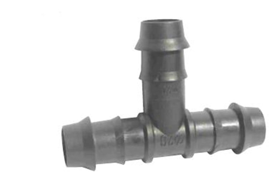 Palaplast Eşit Çaplı Tırtıllı T Bağlantı – 16 / 20 mm LDPE Hattan Kol Ayırma, 20'li
