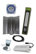 250 W elektronik balastlı HPS set – dimerli elektronik balast, sodyum ampul ve geniş reflektör