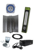 250 W manyetik kompakt balastlı HPS set – metal kasalı bobinli balast, ampul ve geniş reflektör