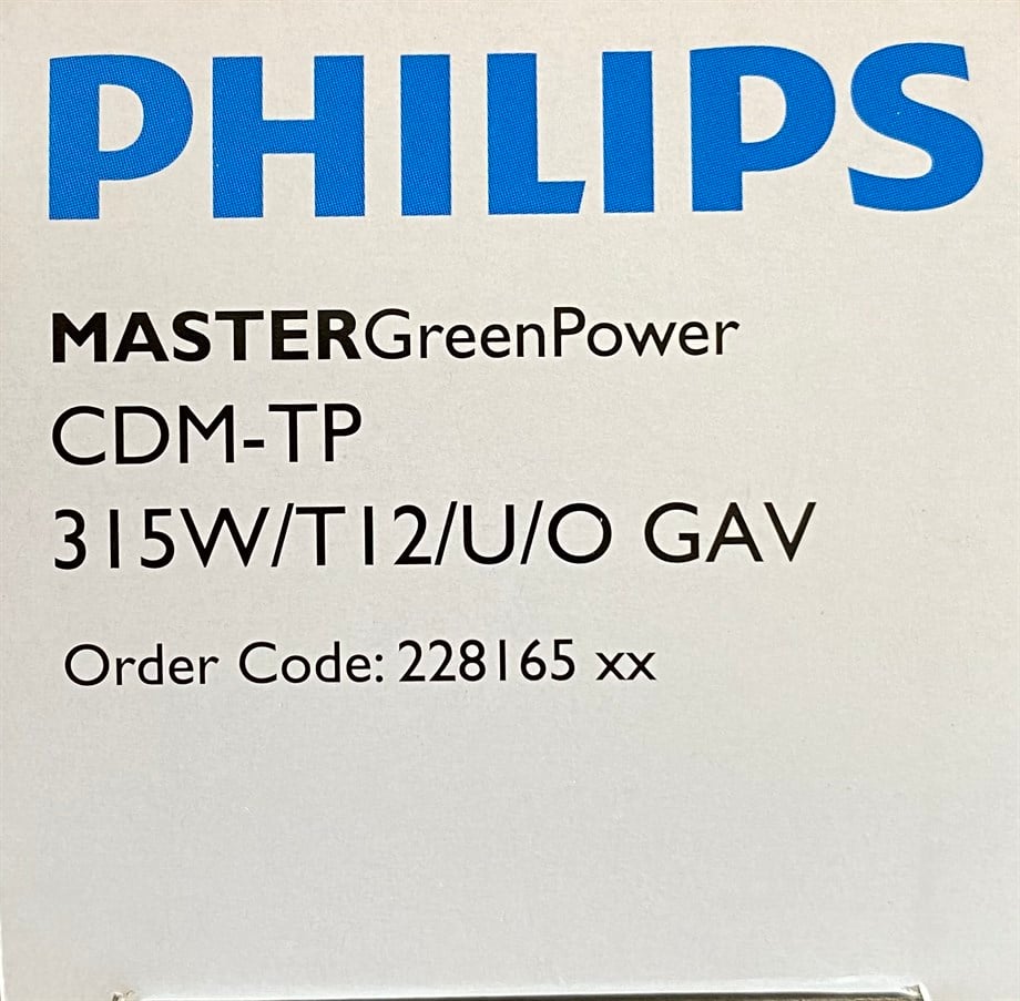 Bitkiye Uygun Tam Spektrumlu CDM Ampul Philips GreenPower 315 W – PGZX18, 3200 K