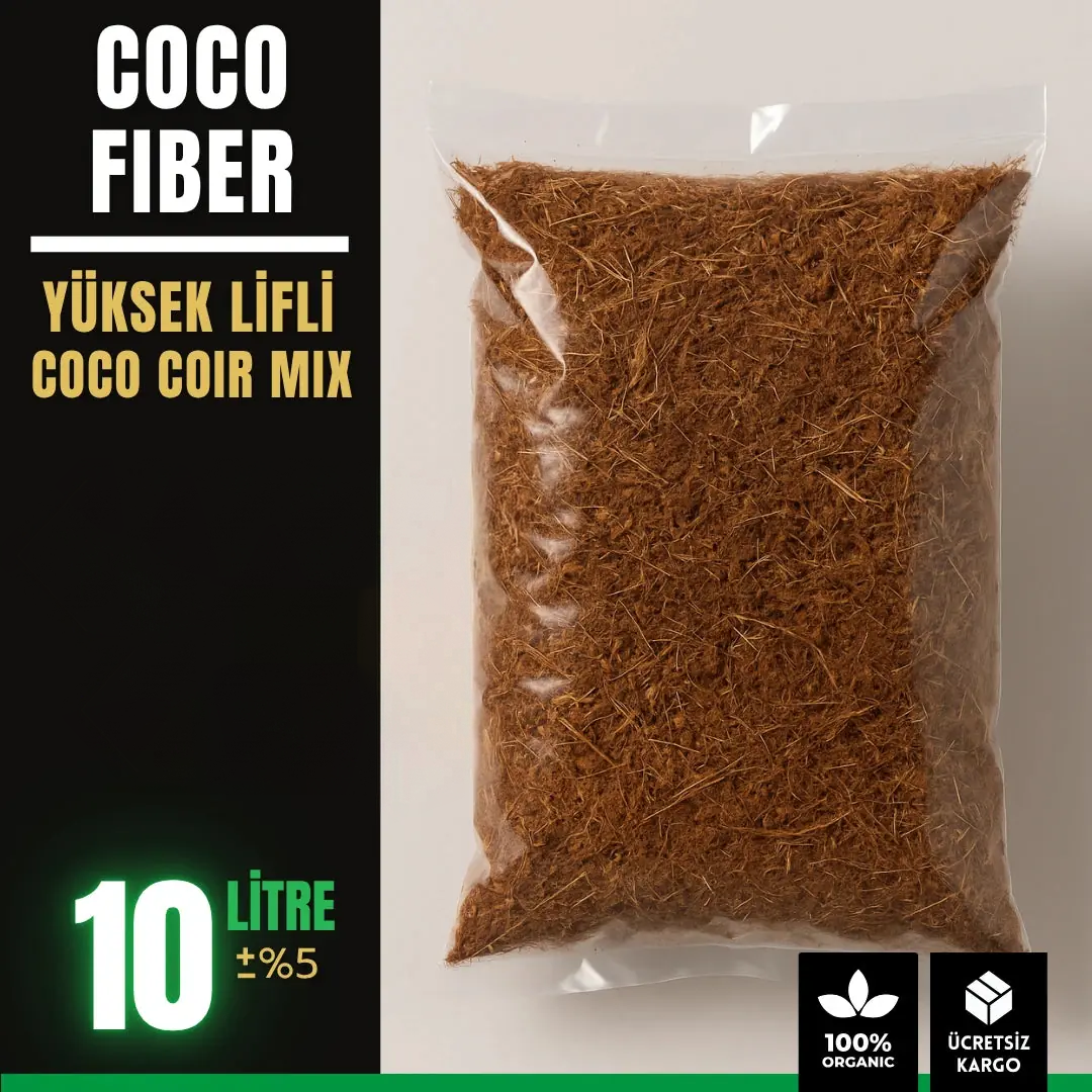 Coco Fiber yüksek lifli hindistan cevizi lifi – sıkışmaya dirençli coco coir karışım