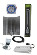 600 W elektronik balastlı HPS set – süper lümen modlu dimerli balast ve sodyum ampullü reflektör