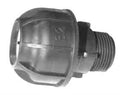Palaplast Sıkmalı Dış Dişli Geçiş Ø63 mm × 2" – PE Ana Boru İçin Kaplin Adaptör