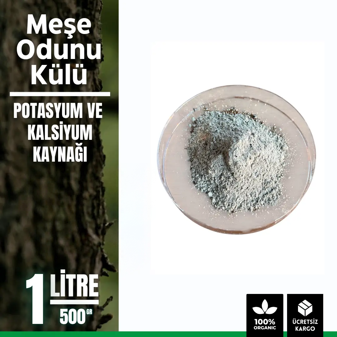Meşe Odunu Külü – 1 Litre (500 gr)