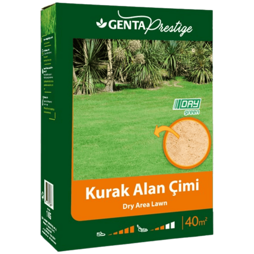 GENTA Prestige kurak alan çim tohumu 40 m² - suya dayanıklı