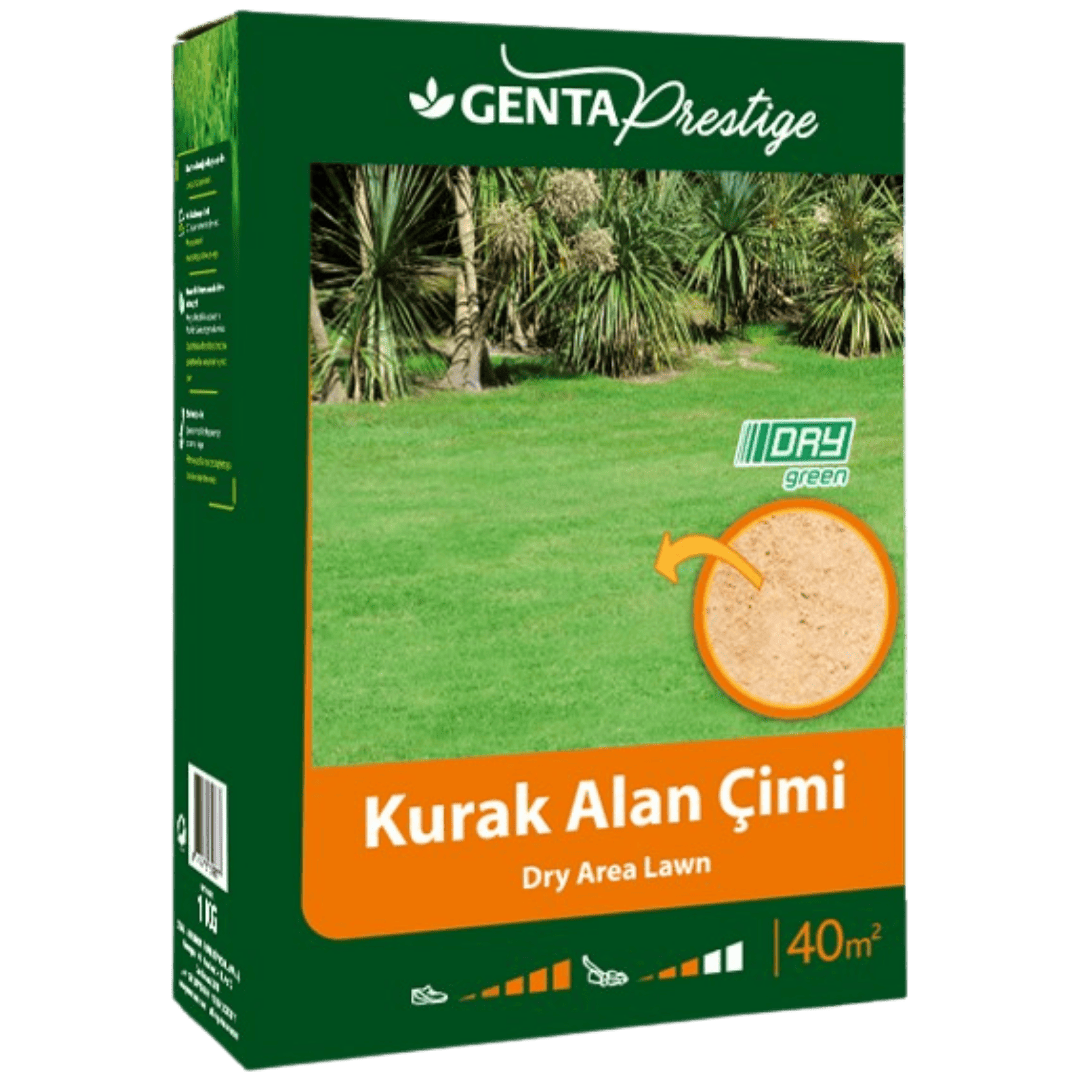 GENTA Prestige kurak alan çim tohumu 40 m² - suya dayanıklı