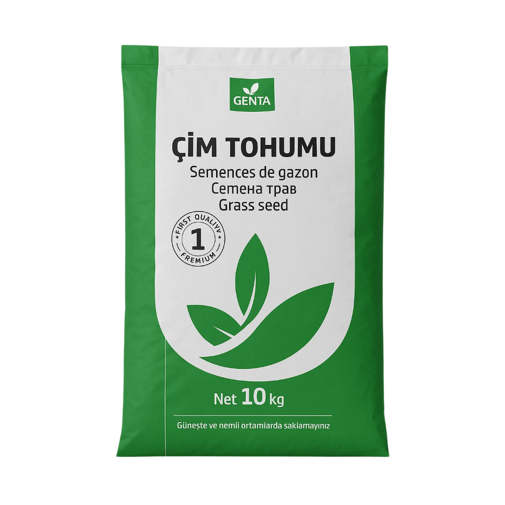 GENTA 10 kg çim tohumu ambalaj
