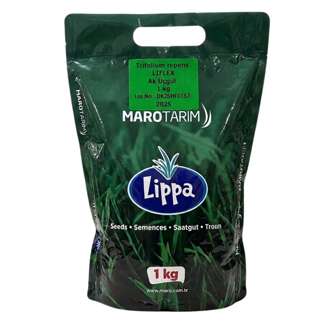 Lippa 5'li karışım profesyonel çim tohumu 1 kg ambalajı