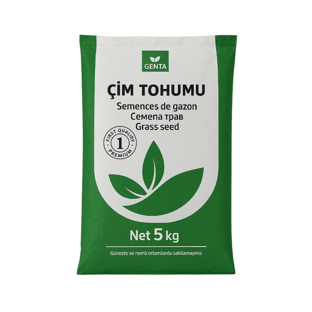 GENTA 5 kg çim tohumu ambalaj