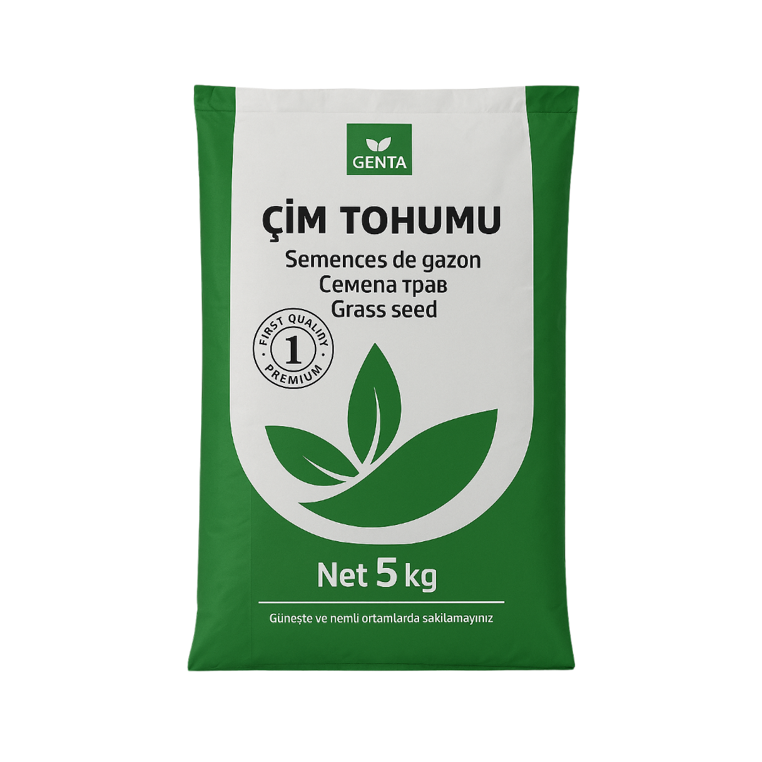 GENTA 5 kg çim tohumu ambalaj