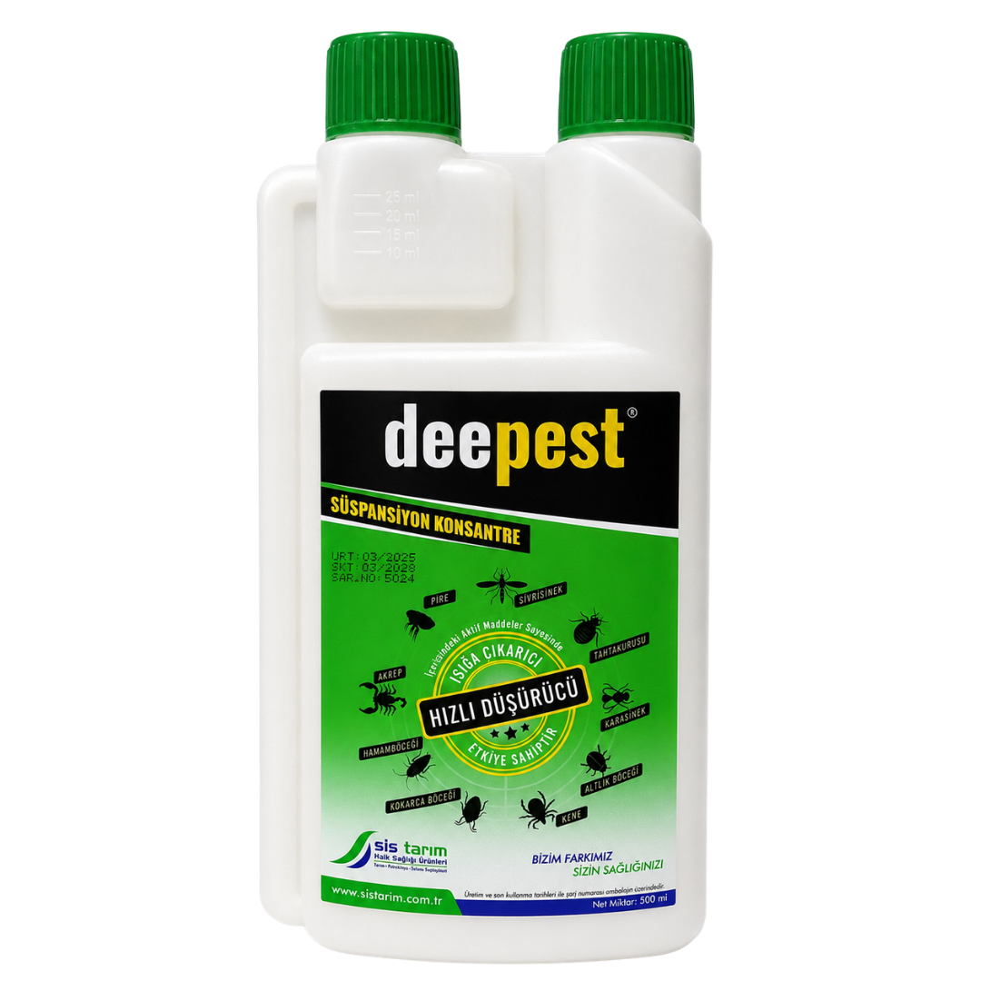 Deepest SC 500 ml | Süspansiyon Konsantre Genel Haşere İlacı