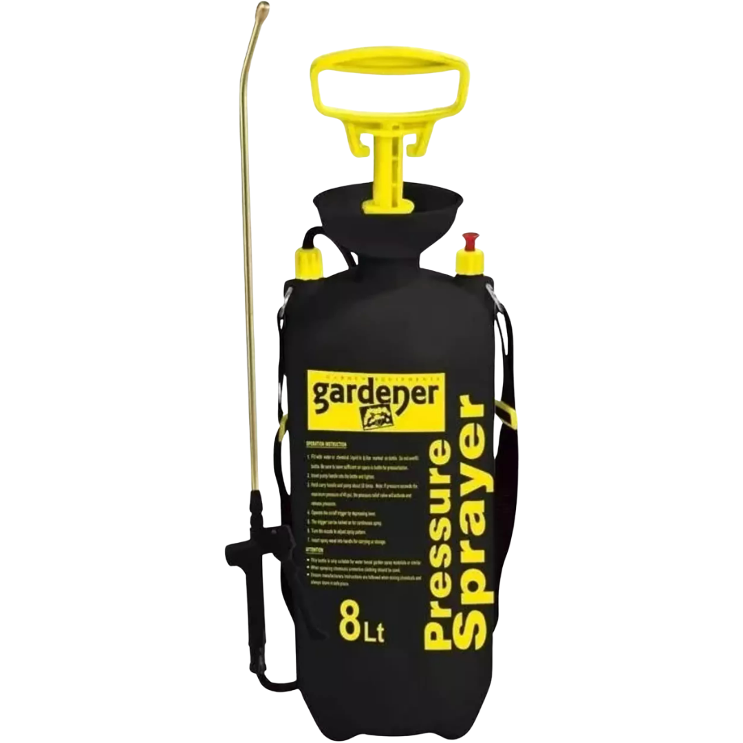 Gardener Basınçlı Pompa 8 L | Pirinç Mızraklı - ilaçlama ve püskürtme ekipmanı görseli