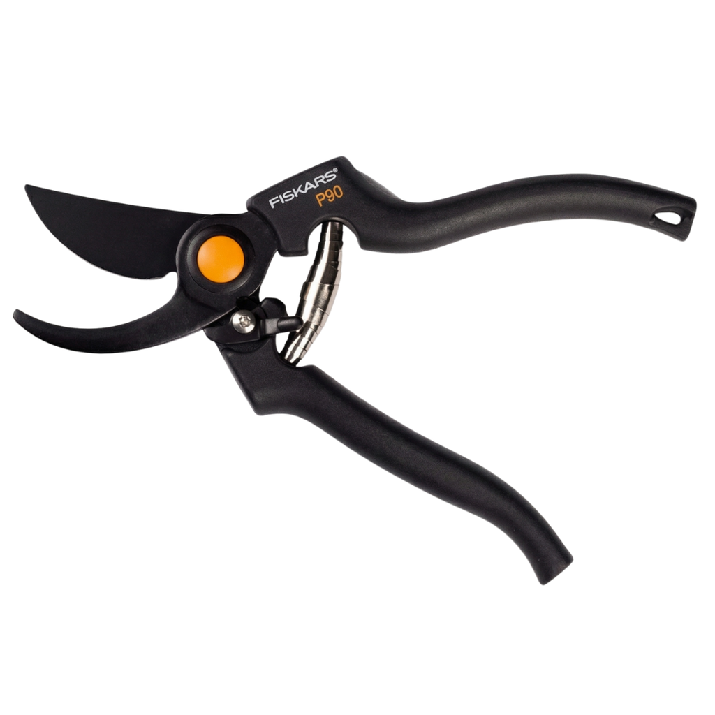 Fiskars Pro P90 Bypass Budama Makası 26 mm - ürünün ambalaj ve kullanım görünümü 1