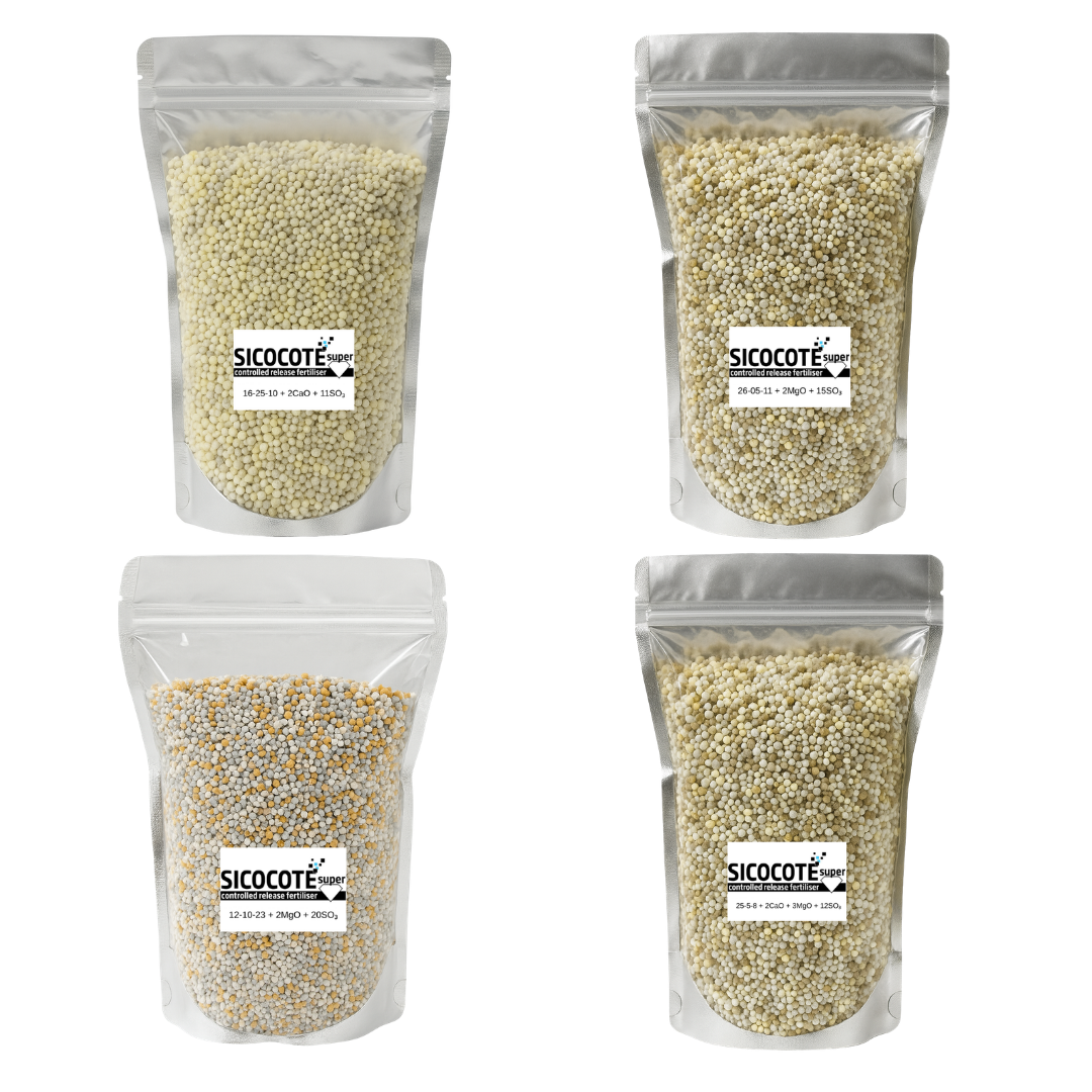 Sicocote Kontrollü Salınımlı Gübre 4'lü Avantaj Paketi - ambalajlı gübre ürünü görseli