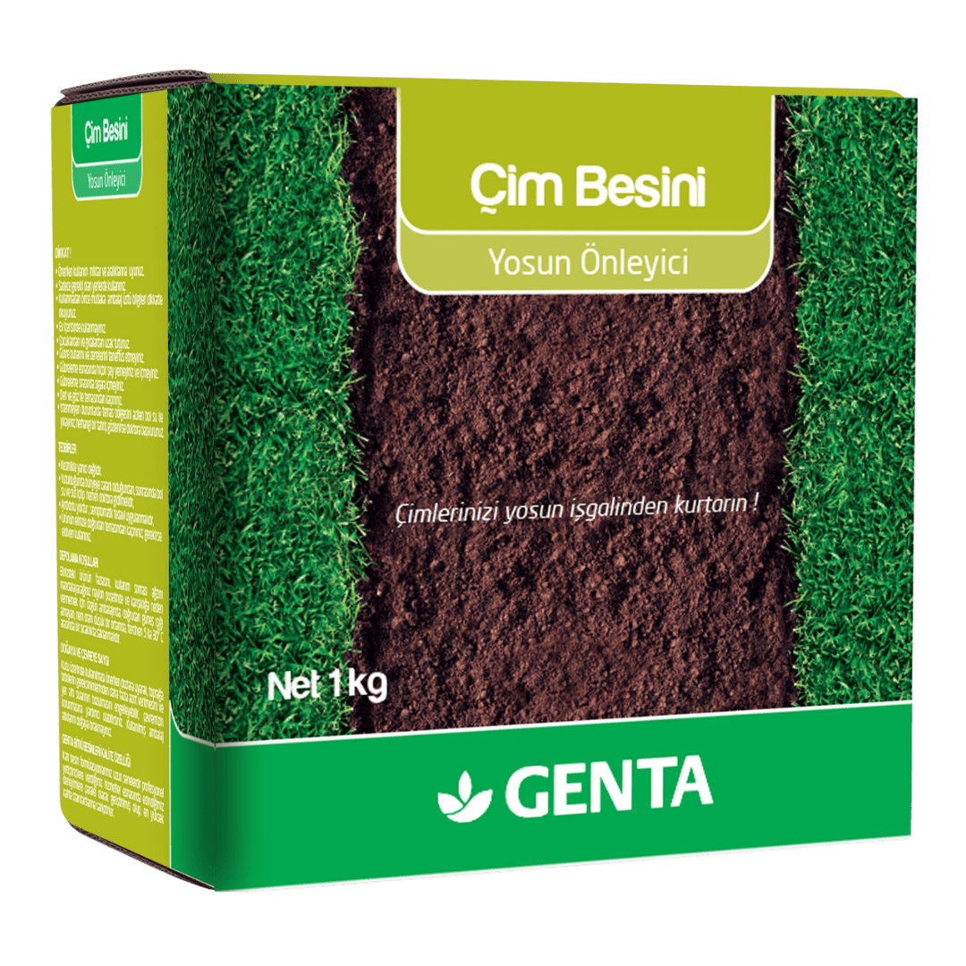 Genta çim besini yosun önleyici 1 kg - yosun giderici gübre