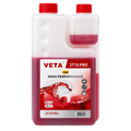 VETA 2T10 Pro 2 Zamanlı Motor Yağı Ölçekli 1 Lt - ürünün ambalaj ve kullanım görünümü