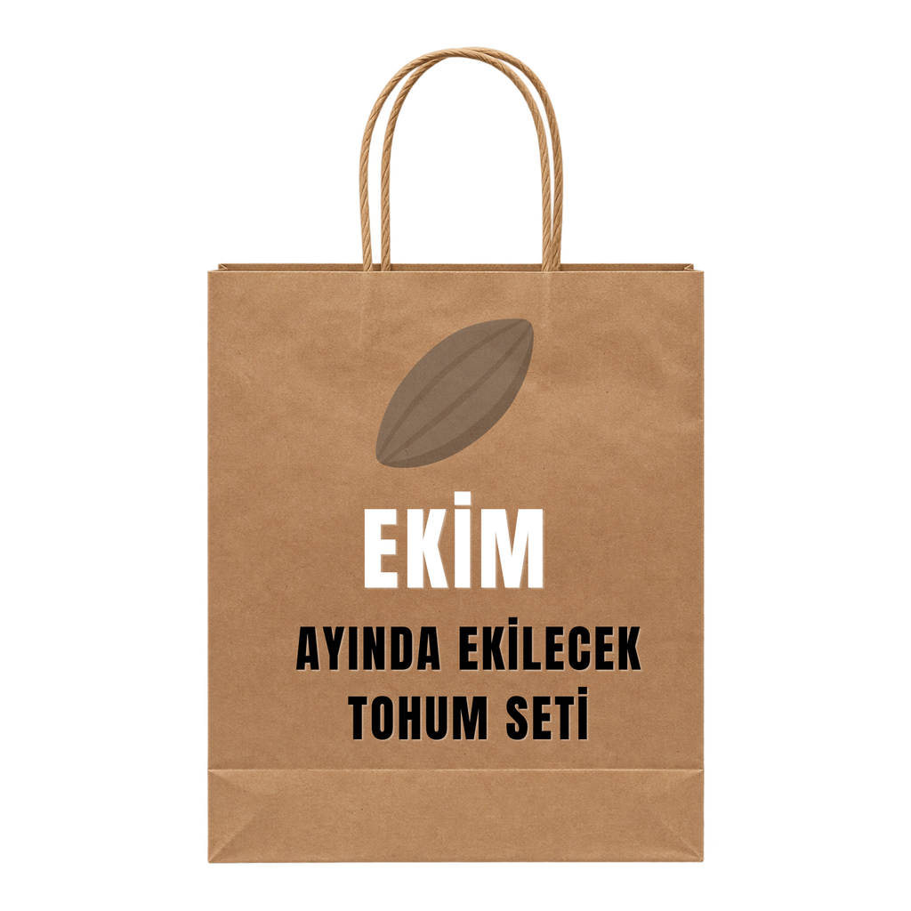Ekim Ayı Sebze Tohumu Seti – 6 Çeşit Geç Sonbahar Ekimi