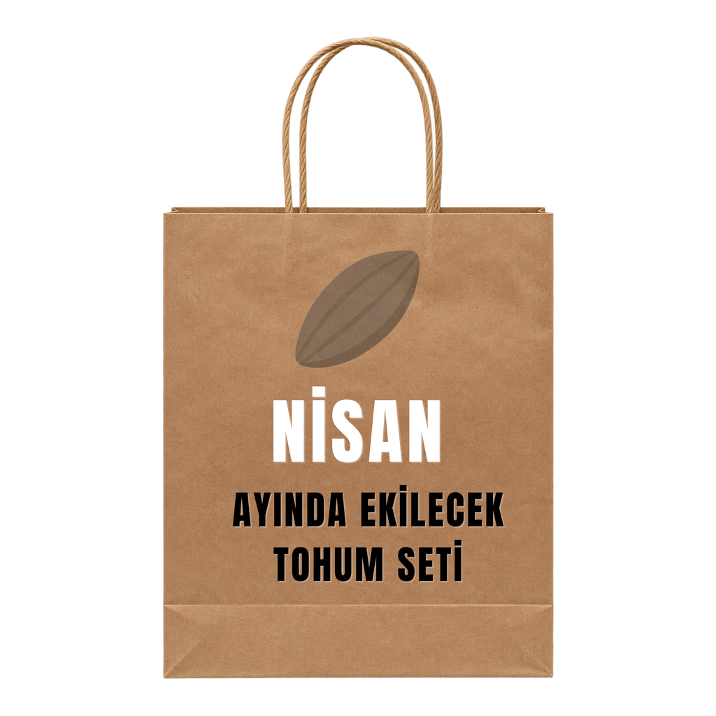 Nisan Ayı Sebze Tohumu Seti – 9 Çeşit Bahar Bahçesi