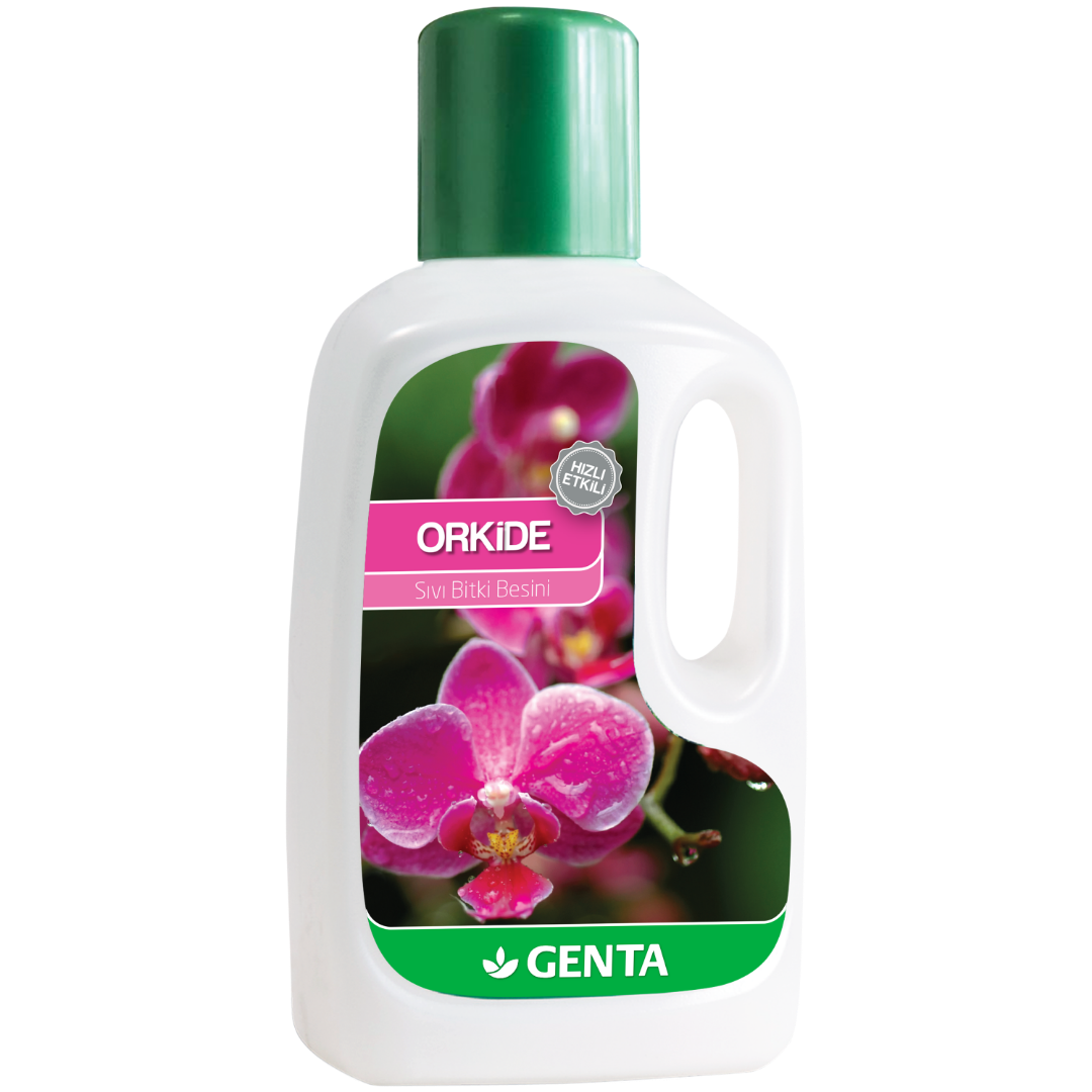 Genta orkide sıvı bitki besini 500 ml şişesi