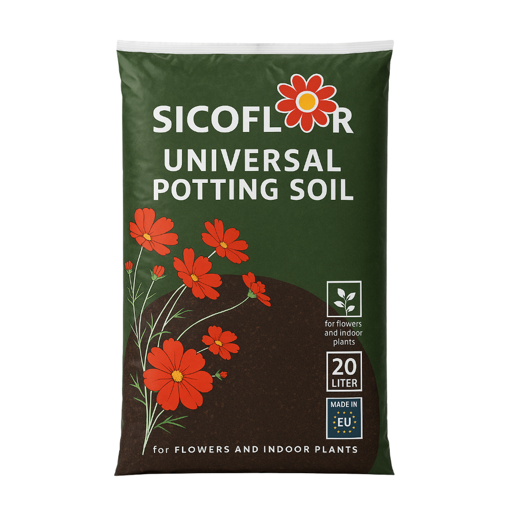 SICOFLOR Universal Saksı Toprağı 20L Made in EU