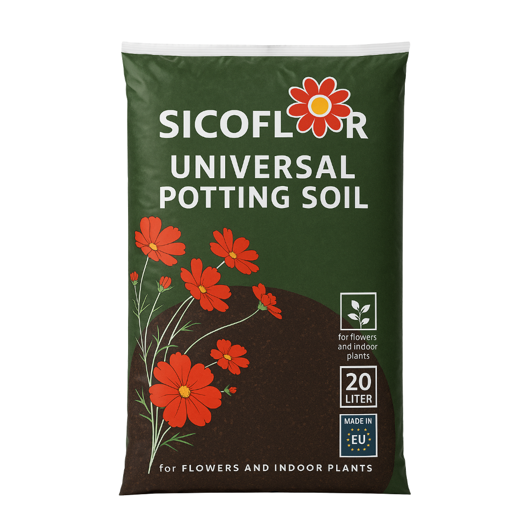 SICOFLOR Universal Saksı Toprağı 20L Made in EU