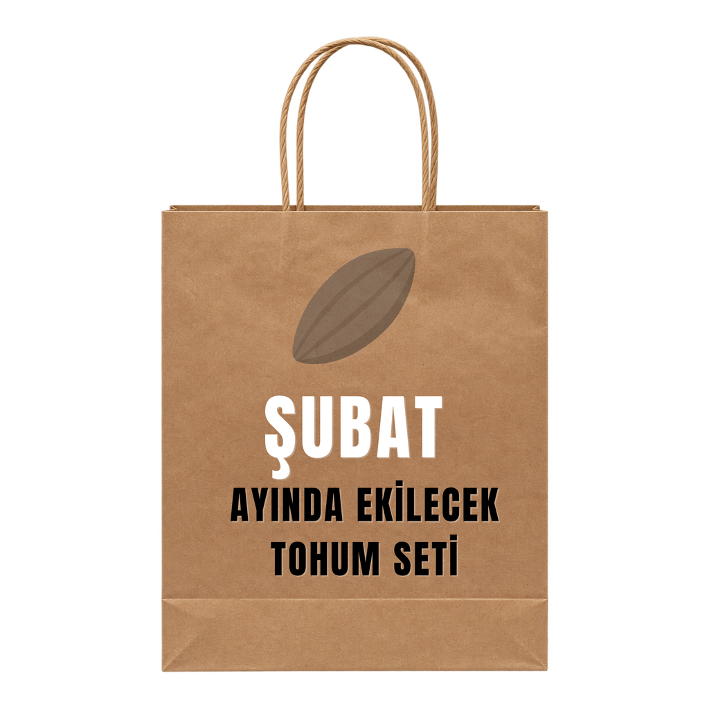 Şubat Ayı Sebze Tohumu Seti – 8 Çeşit Fidelik Domates, Biber ve Patlıcan
