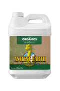 Ancient Earth Organic 500 ml beyaz şişe – kahverengi etiket, üstte yeşil ORGANICS bandı
