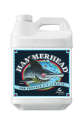 Hammerhead 250 ml beyaz plastik şişe – mavi etiket, çekiç başlı köpekbalığı çizimli ön yüz