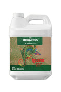 Iguana Juice Bloom 500 ml beyaz bidon – kahverengi kraft etiket, yeşil OG Organics bandı, iguana çizimi