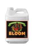pH Perfect Bloom 500 ml beyaz bidon – siyah etiket, turuncu çerçeve, meyve tutan figürlü elmas çizim