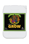 pH Perfect Grow 10 litre beyaz bidon – siyah etiket, yeşil çerçeveli figürlü çizim, kulplu geniş gövde