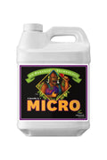 pH Perfect Micro 500 ml beyaz bidon – siyah etiket, mor çerçeve, meyve tutan figürlü elmas çizim