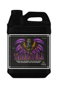 Tarantula 500 ml siyah plastik bidon – koyu etiket, mor kanatlı örümcek çizimi, kulplu gövde, kapaklı