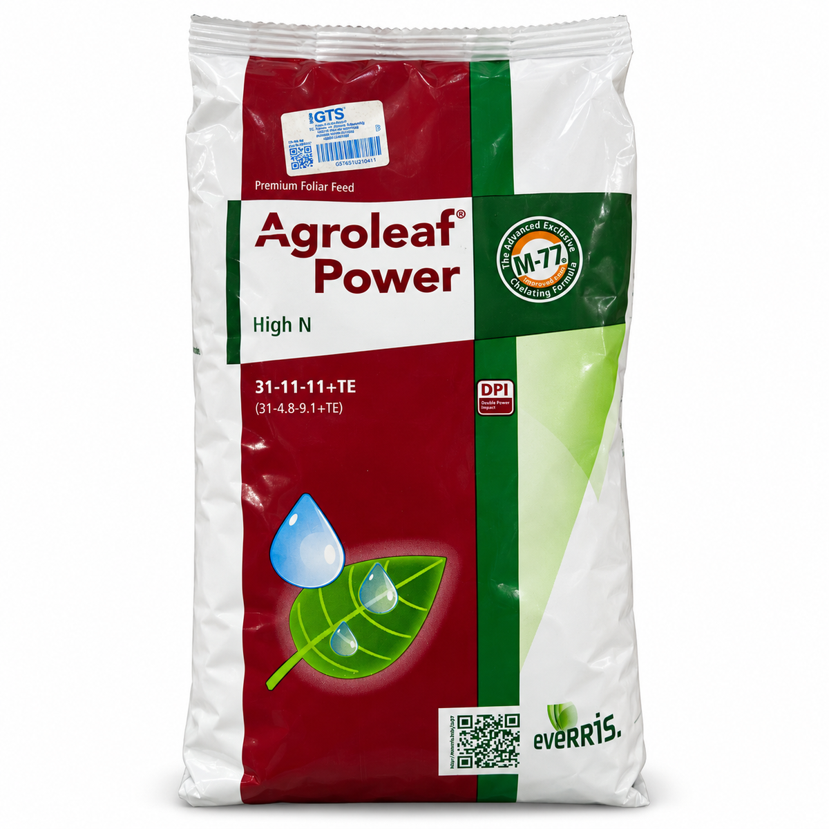 Agroleaf Power High N Yaprak Gübresi 31-11-11 + TE | ICL
