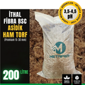 FIBRA BSC ithal asidik ham torf – 200 litre, pH 3,5-4,5 balya