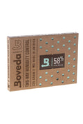 Boveda %58 nem regülatörü 320 g – büyük boy beyaz nem paketi ve Boveda logolu ürün ambalajı