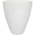 Beyaz Elho Brussels Diamond Oval High Saksı Kabı – 27 cm Boy Kodu, Yüksek Form