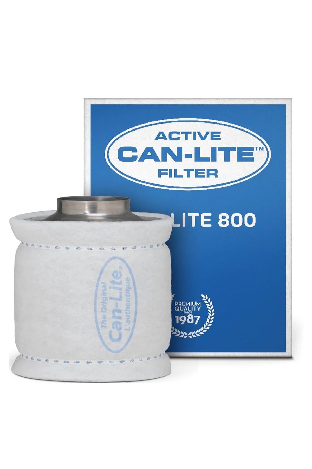Can Lite karbon filtre 880 m³ – silindirik gövde, dış yüzeyinde bez ön filtre kılıfı ve metal flanş