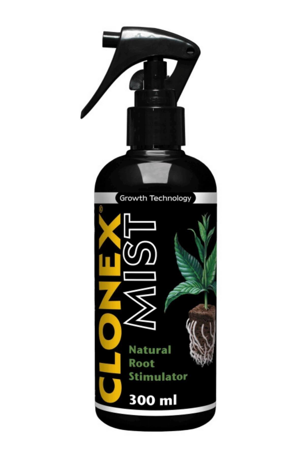 Clonex Mist 300 ml – püskürtme başlıklı şeffaf şişe ve Clonex logolu mavi ürün etiketi