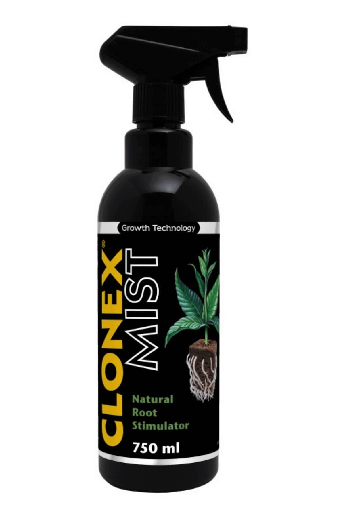 Clonex Mist 750 ml – büyük boy püskürtmeli şişe, Clonex logosu ve mavi renkli ürün etiketi