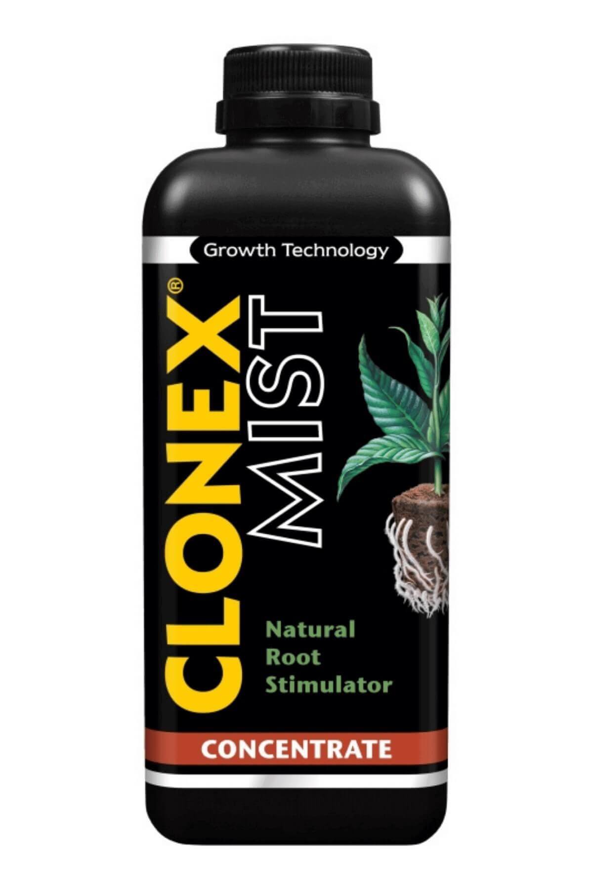 Clonex Mist Konsantre 1 litre – kulplu beyaz bidon ambalaj ve Clonex logolu mavi ürün etiketi