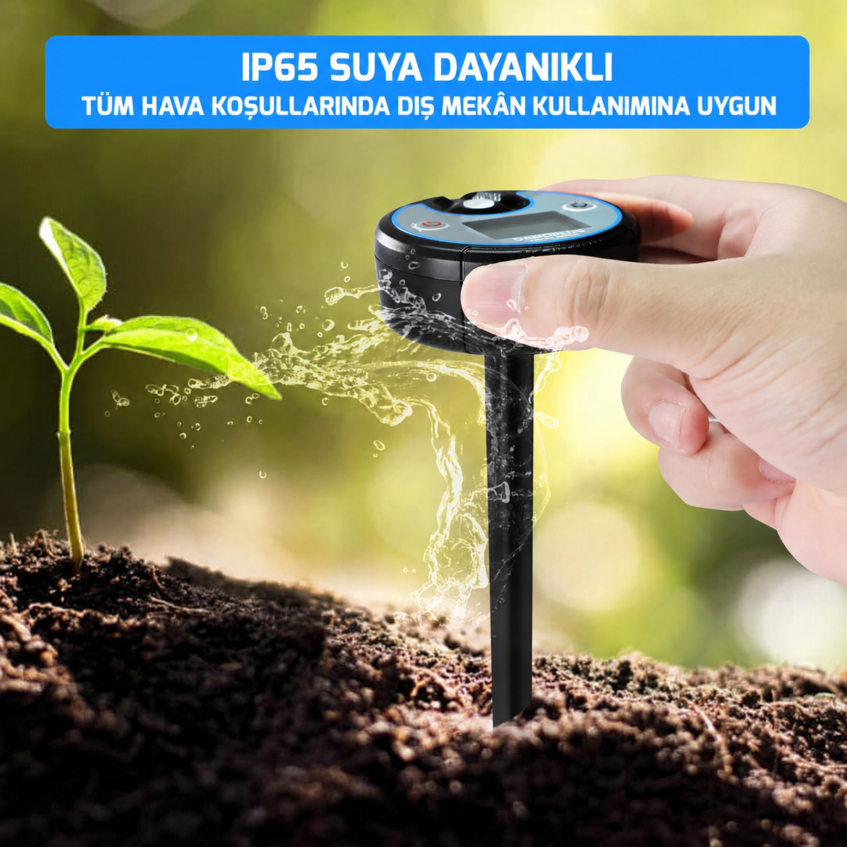 Günlük Işık Toplamını Kaydeden PAR Ölçer DANOPLUS – PPFD, DLI ve Işıklı Süre, IP65