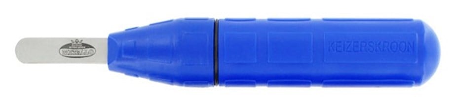 Sapı Sıvı Depolu Dezenfeksiyon Bıçağı Metallo K-8000 Germo-Knife – Yuvarlak Uç, V-Cut