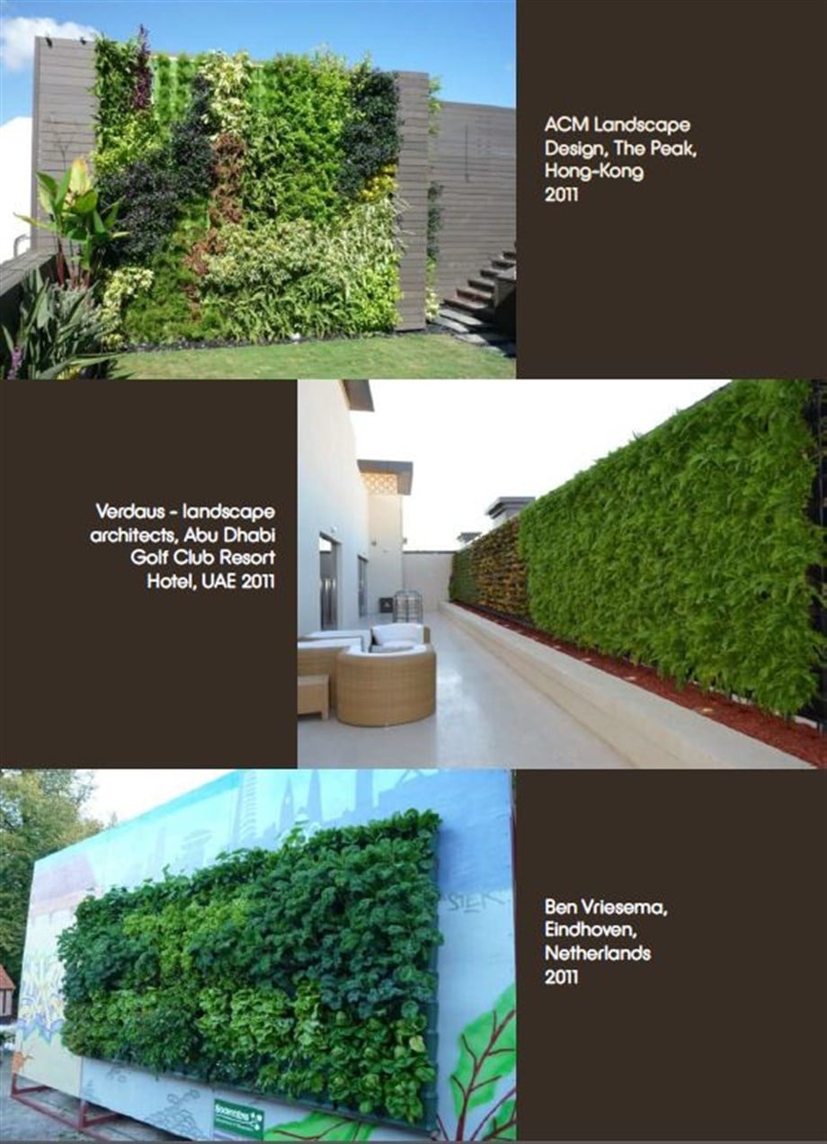 Duvara Asılan 9 Cepli Modüler Saksı Minigarden Vertical – Beyaz, Üç Modüllü Dikey Bahçe